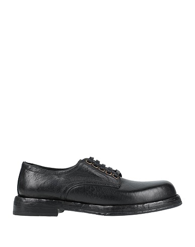 DOLCE&GABBANA Laced shoes Black 100% Horse leather