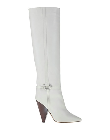 ISABEL MARANT Boots Ivory 100% Calfskin, Bovine leather