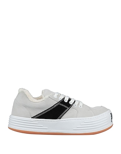 PALM ANGELS Sneakers Light grey Leather
