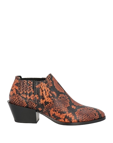 TOD'S Stivaletti Cammello Pelle