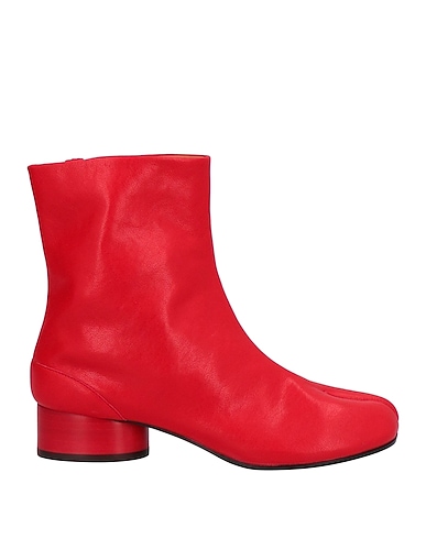 MAISON MARGIELA Ankle boot Red Leather