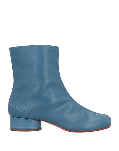 MAISON MARGIELA Ankle boot Pastel blue Leather