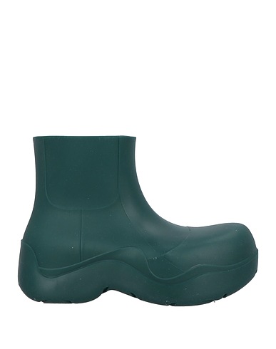 BOTTEGA VENETA Ankle boot Dark green Rubber