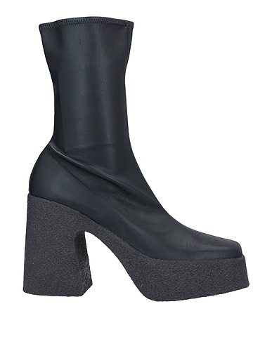 STELLA McCARTNEY Ankle boot Black Textile fibres