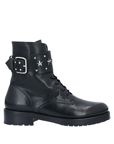 RED(V) Ankle boot Black Soft Leather