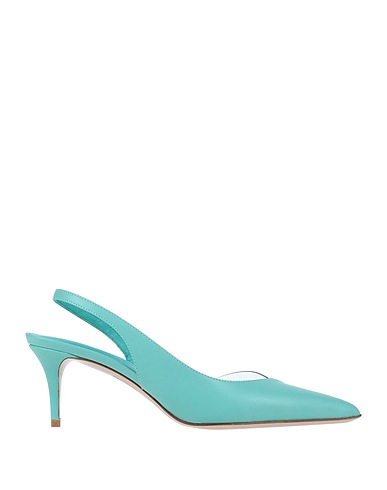 LE SILLA Pump Turquoise Soft Leather, PVC - Polyvinyl chloride