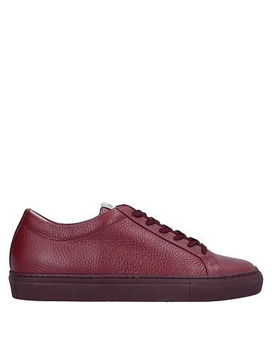 LE SILLA Sneakers Burgundy Leather