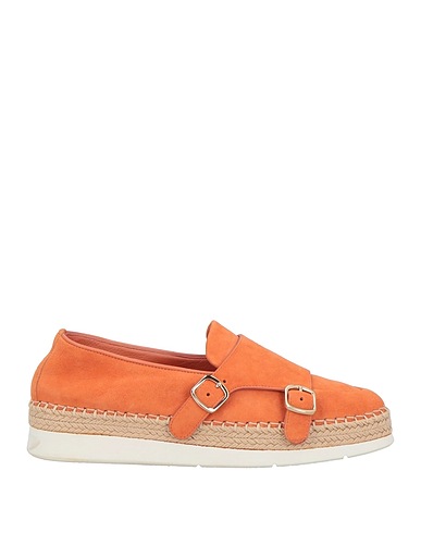 SANTONI Mocassino Mandarino Pelle