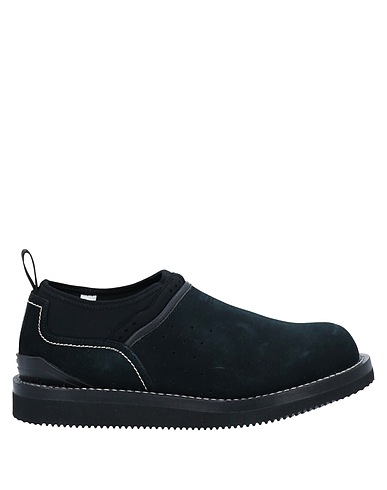 SUICOKE Sneakers Black Soft Leather