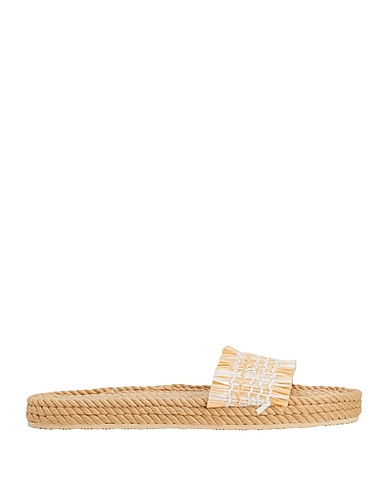 8 by YOOX Sandalen WOVEN STRAW ROPE-SOLE SANDAL
 Beige Synthetischer Bast