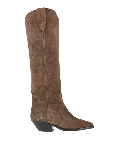ISABEL MARANT Boots Military green 100% Calfskin