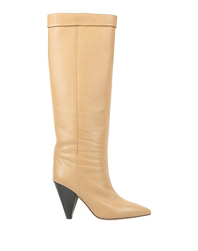 ISABEL MARANT Boots Sand 100% Lambskin