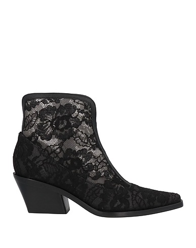LE SILLA Ankle boot Black Textile fibers