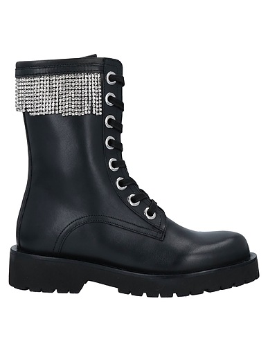 TWINSET Ankle boot Black Soft Leather