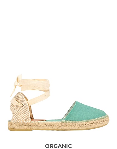 8 by YOOX Espadrilles Poveda Textil
 Green 100% Organic cotton