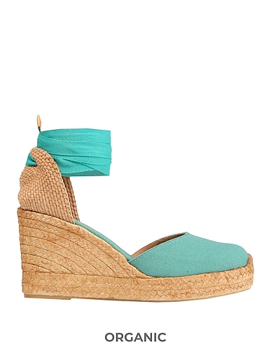 8 by YOOX Espadrilles Poveda Textil
 Green 100% Organic cotton