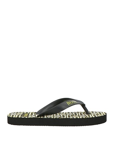 BOSS Beach sandals  Black Rubber