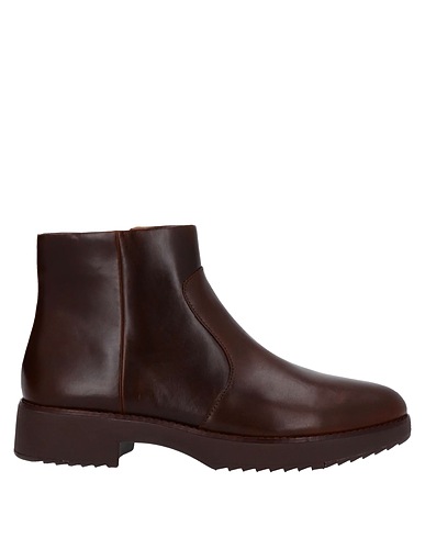 FITFLOP Ankle boot Dark brown Leather