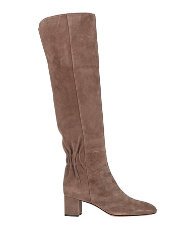 SANTONI Boots Khaki Leather