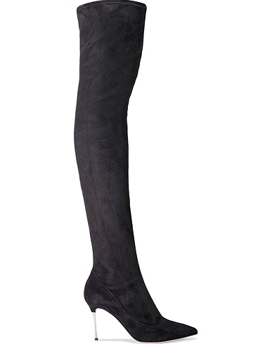SERGIO ROSSI Boots Black Leather