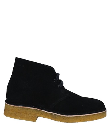 CLARKS ORIGINALS Ankle boot Black Leather