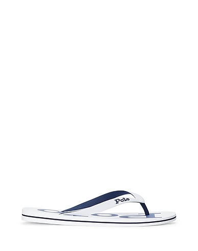 POLO RALPH LAUREN Flip flops BOLT LOGO FLIP-FLOP
 White Rubber