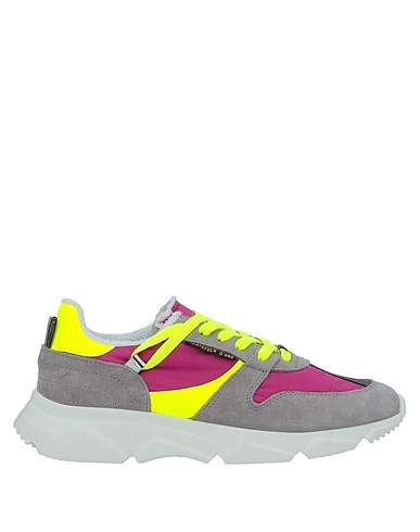 PANTOFOLA D'ORO Sneakers Grau Leder, Gewebefasern