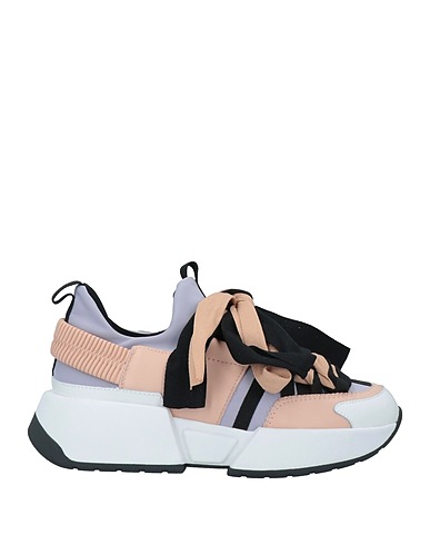 LORETTA PETTINARI Sneakers Lilac Soft Leather, Textile fibres