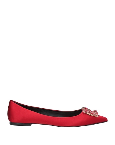 ROGER VIVIER Μπαλαρίνα ROSSO Ίνες υφασμάτων