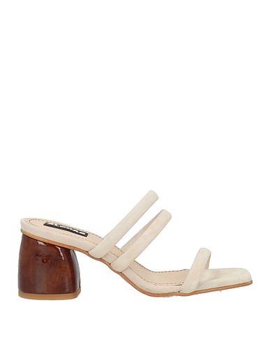 ALOHAS Sandals Beige Leather
