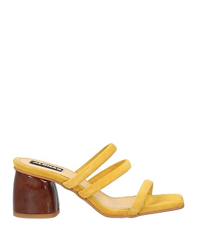 ALOHAS Sandals Yellow Leather