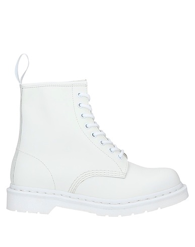DR. MARTENS Ankle boot White Leather