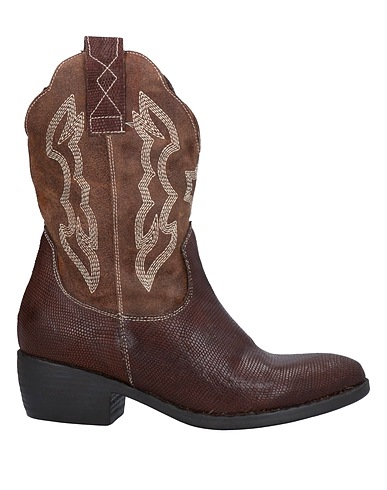 NILA & NILA Ankle boot Dark brown Soft Leather