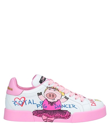 DOLCE&GABBANA Sneakers White 100% Calfskin