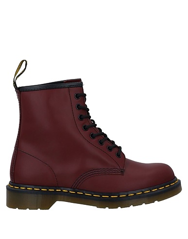 DR. MARTENS Ankle boot Burgundy Soft Leather