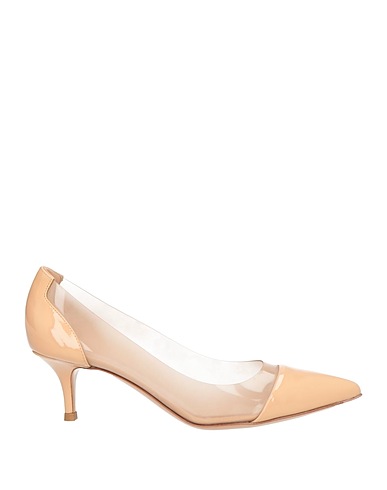 GIANVITO ROSSI Court Ivory Soft Leather, Plastic