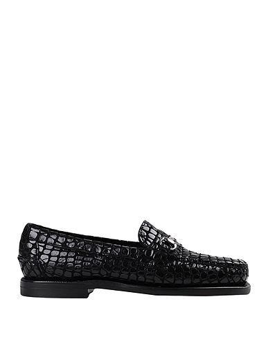SEBAGO モカシン BIT CROCO WOMAN
 ブラック 革 100%