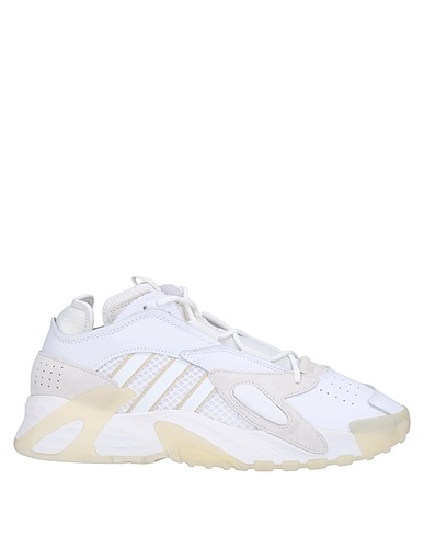 ADIDAS ORIGINALS Sneakers Bianco Pelle, Fibre tessili