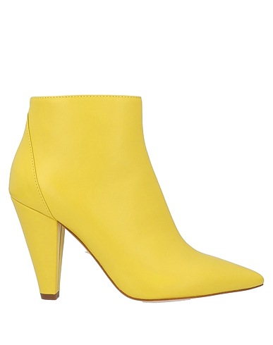 TWINSET Ankle boot Yellow Leather