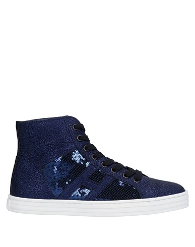 HOGAN REBEL Sneakers Blu notte Pelle