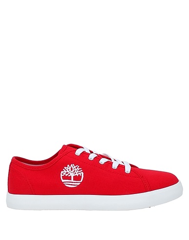 TIMBERLAND Sneakers Red Synthetic fibers