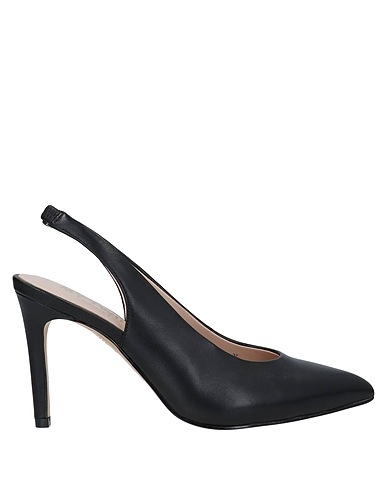 MY TWIN TWINSET Court Black Soft Leather