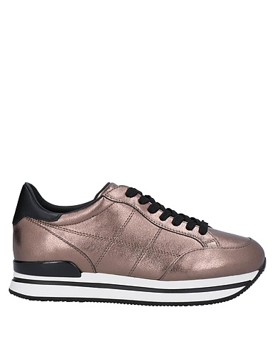 HOGAN Sneakers Bronze Leather