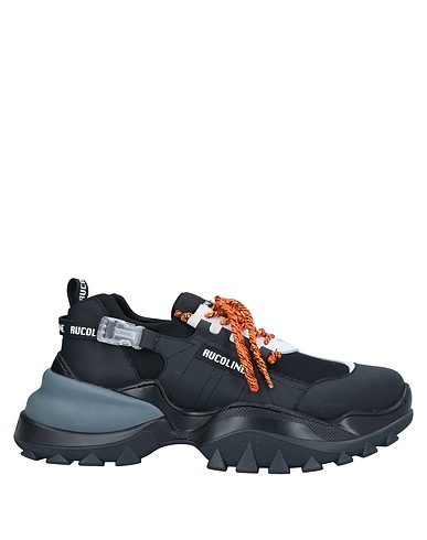 RUCOLINE Sneakers Nero Pelle, Fibre tessili