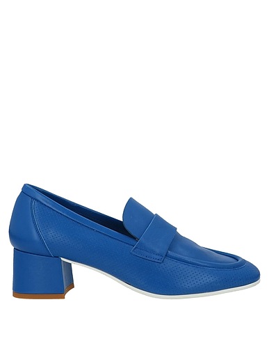 ERNESTO ESPOSITO Mocassino Blu Pelle