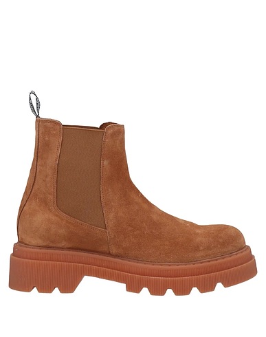 VOILE BLANCHE Ankle boot Camel Leather