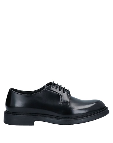 DOUCAL'S Stringate Nero Pelle