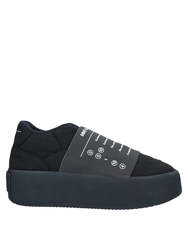 MM6 MAISON MARGIELA Sneakers Black Textile fibers
