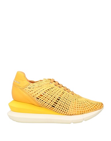MANUEL BARCELÓ Sneakers Ringelblume Naturbast, Leder