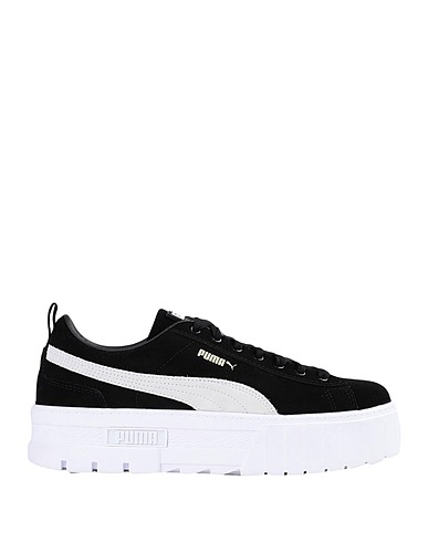 PUMA スニーカー 
Mayze Wn's
 ブラック 革（なめし加工）